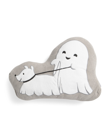 Tjmaxx 15x20in Ghost Dog Walker Shaped Pillow In Blue