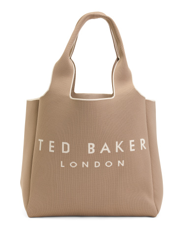 Tjmaxx Nora Knit Tote Bag For Women In Brown